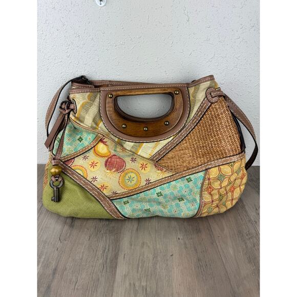 Fossil Patchwork purse - Picture 1 of 8